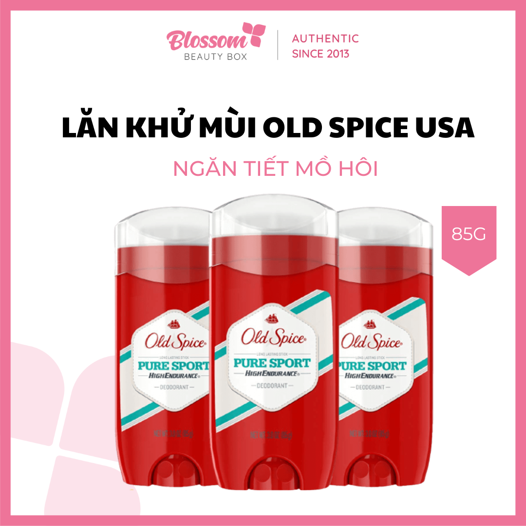 Lăn khử mùi, ngăn tiết mồ hôi old spice usa 85g