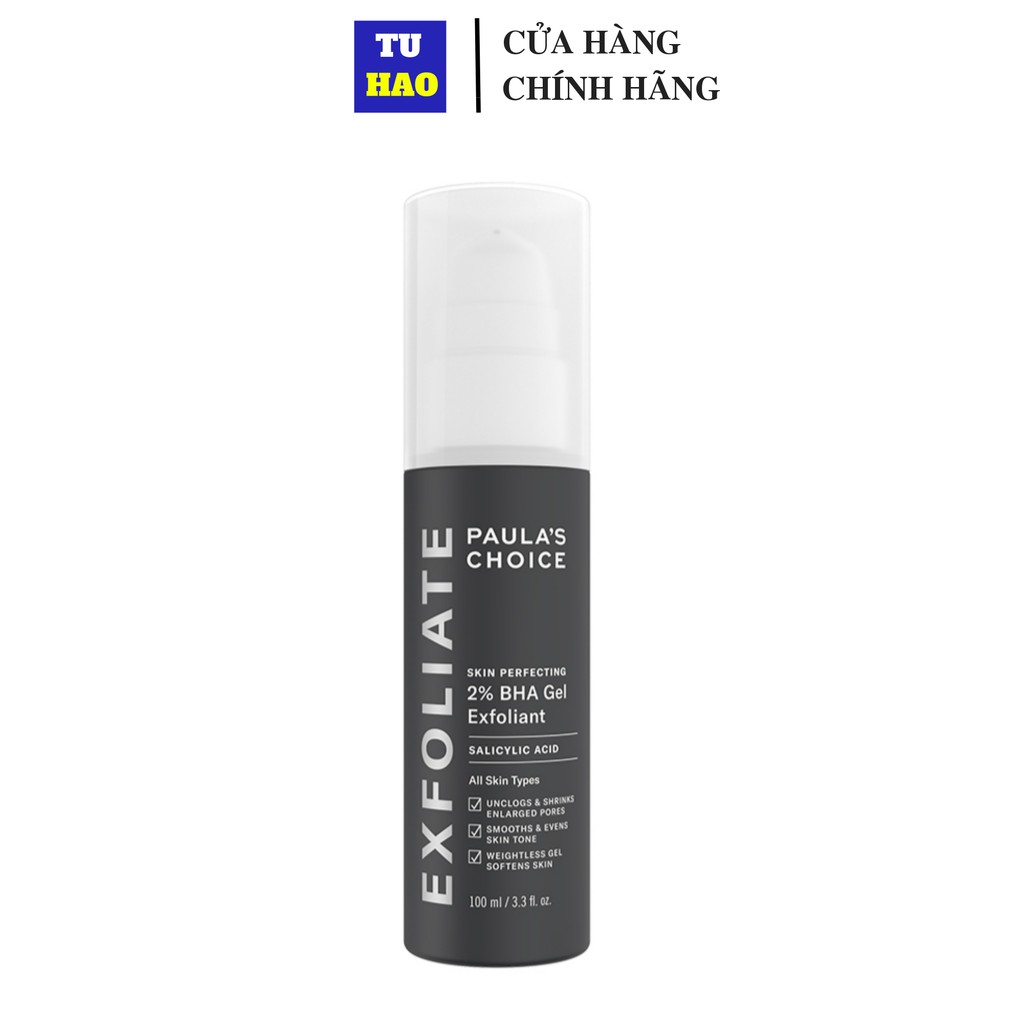 Gel tẩy tế bào chết Paula's Choice Skin Perfecting 2% BHA Gel Exfolian 100ml - Từ Hảo