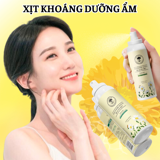Xịt khoáng dưỡng da vha cao cấp dịu nhẹ cấp ẩm cân bằng da kiểm soát nhờn mụn 150ml