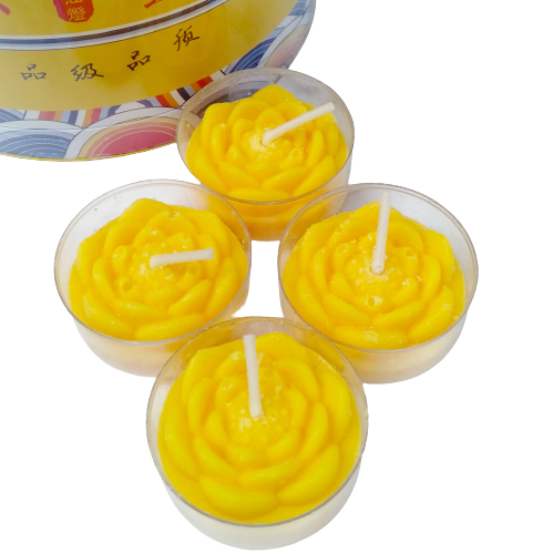 Nến sáp bơ thực vật 28 viên hình hoa sen
