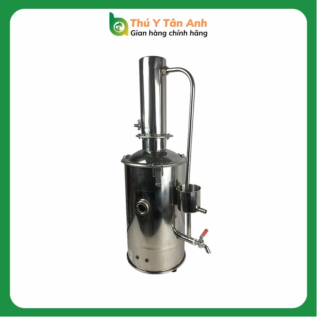 Máy chưng nước cất YAZD-5, bình chưng nước cất 1 pha - 3 pha chính hãng cao cấp pha tinh heo, phòng thí nghiệm