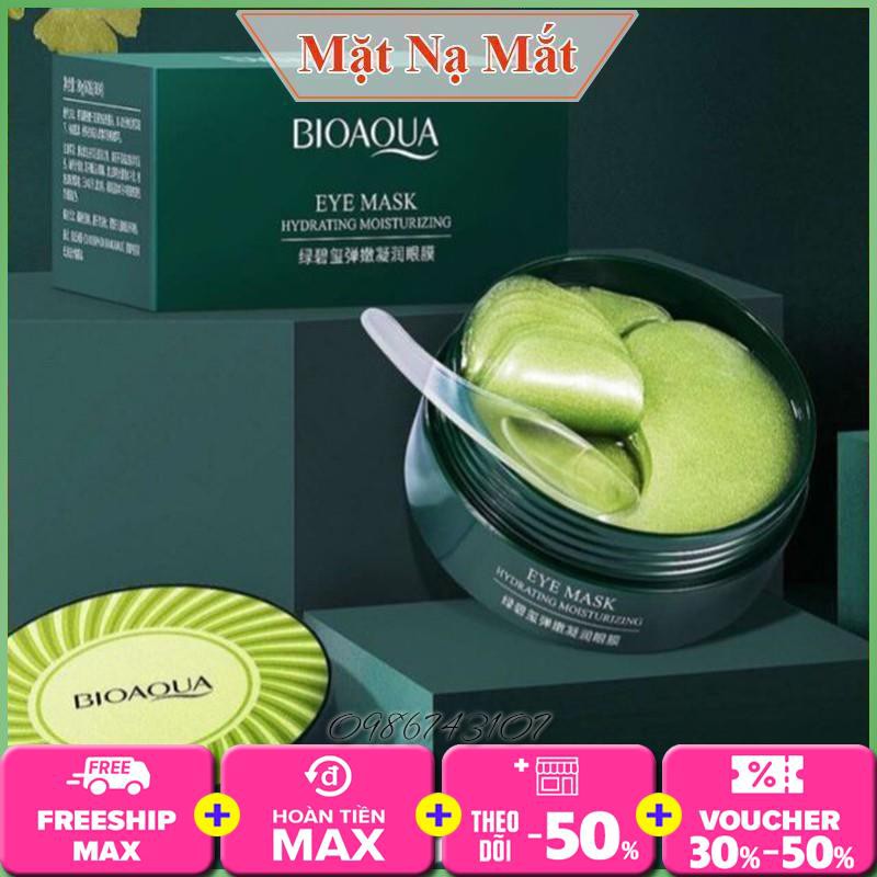 Hộp 60 miếng mặt nạ dưỡng mắt giảm quầng thâm bọng mắt Bioaqua