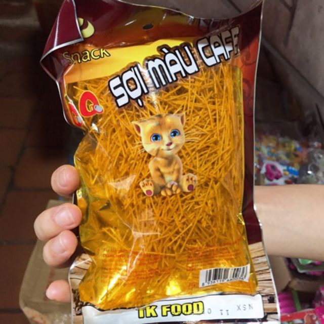 1 bịch 30 gói snack sợi ma cafe