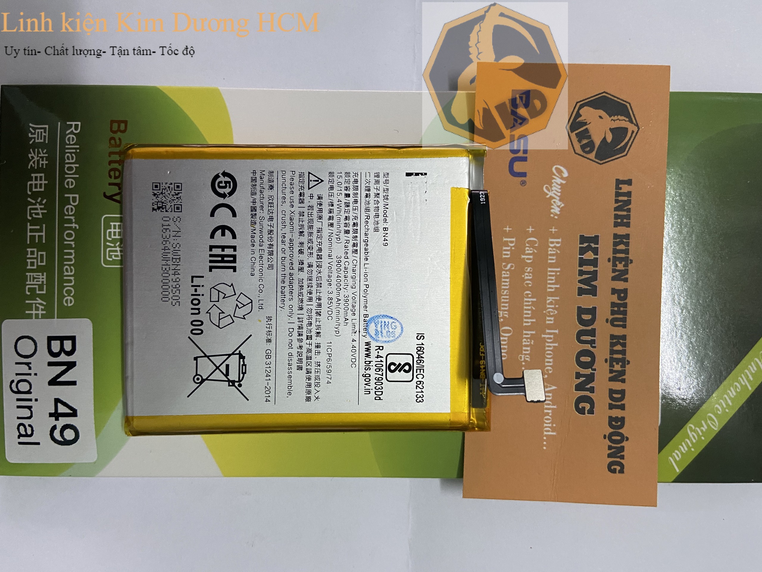 Pin xiaomi redmi 7a