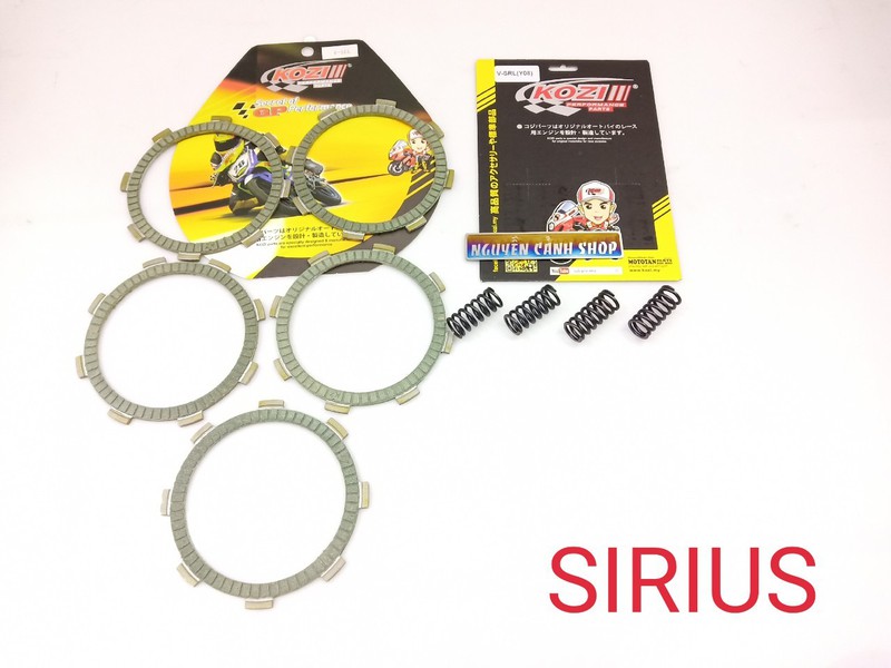 Bố Nồi Lò Xo nồi Sirius,jupiter Kozi