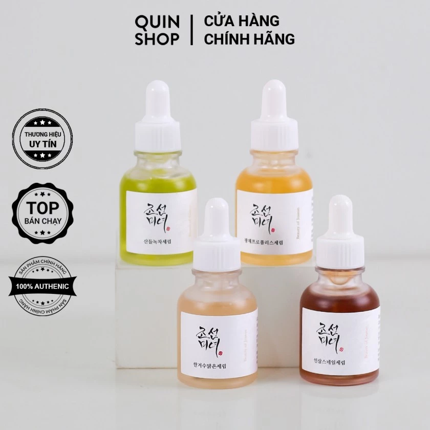 Tinh Chất Cấp Ẩm, Dưỡng Sáng, Ngừa Lão Hóa Beauty Of Joseon Glow, Glow Deep, Calming, Revive