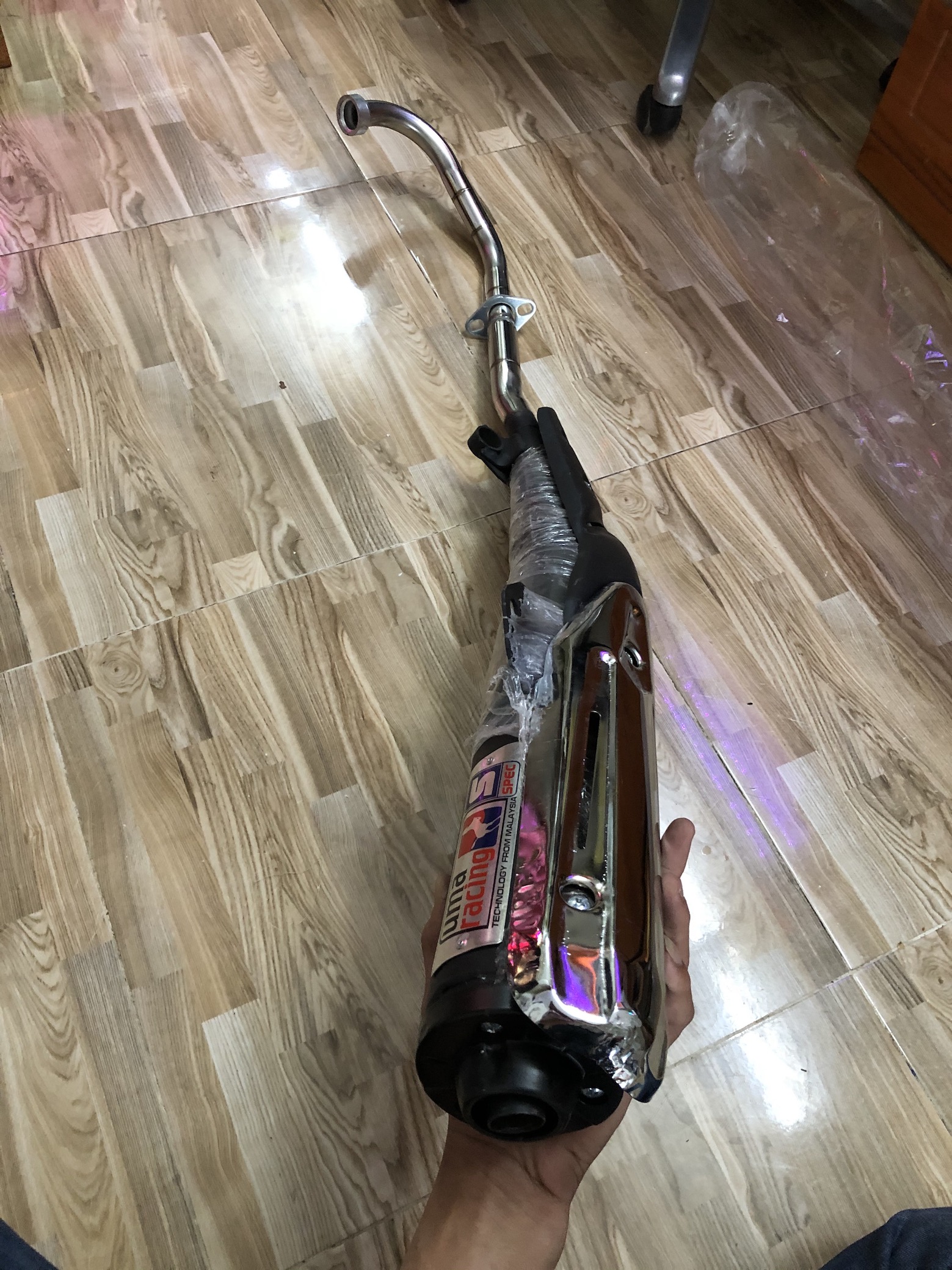 [HCM] Pô exciter 135 5 số TEM UMA móc ấm móc nỉ và êm