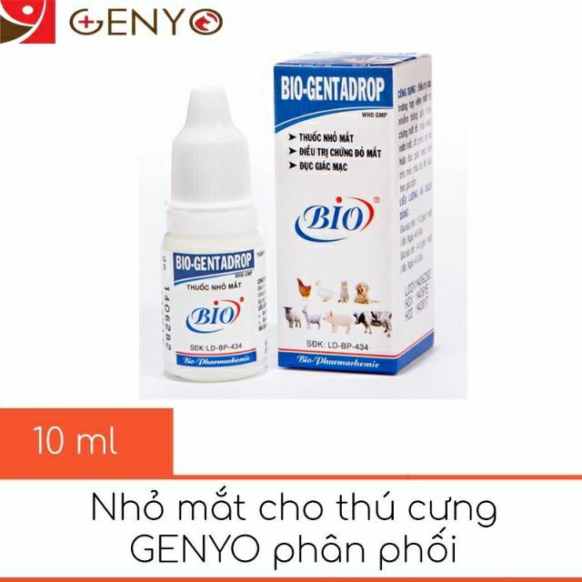 Nhỏ mắt cho chó mèo bio