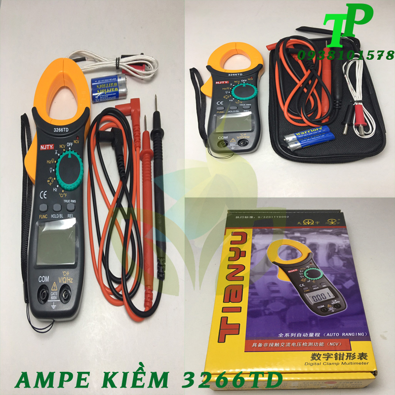 Ampe kìm - đồng hồ kẹp dòng 3266td