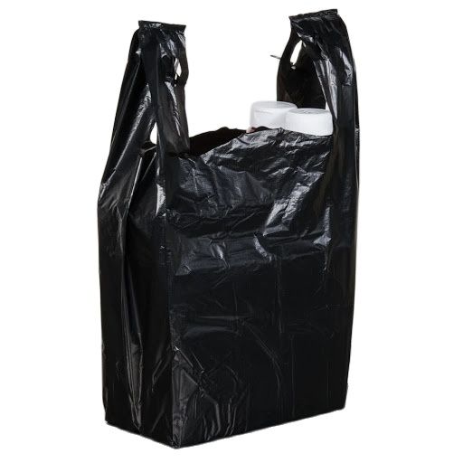 1kg Túi nilon đen gói hàng Túi bóng đen đựng rác các loại