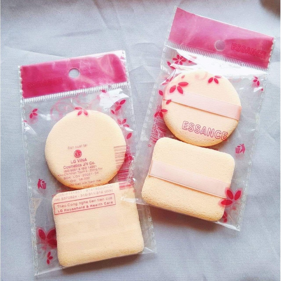 Bông Đôi Đánh Phấn, Đánh Kem Essence
