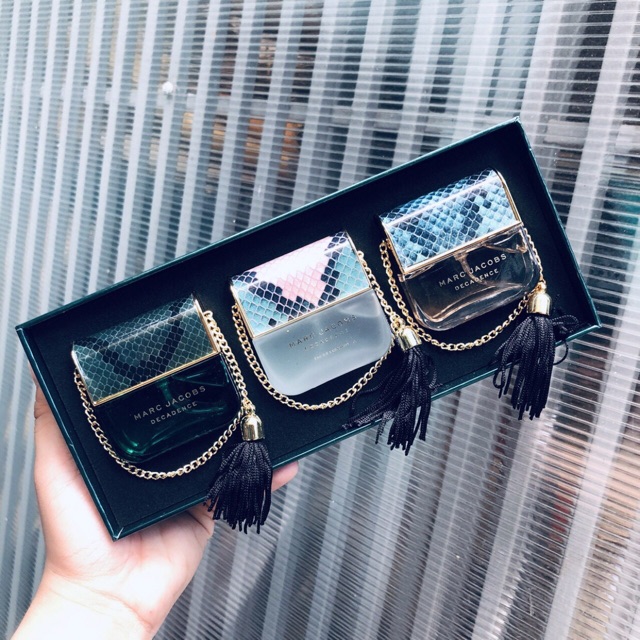 Sét 3 chai nước hoa nữ cao cấp túi xách hương thơm ngọt ngào quý phái