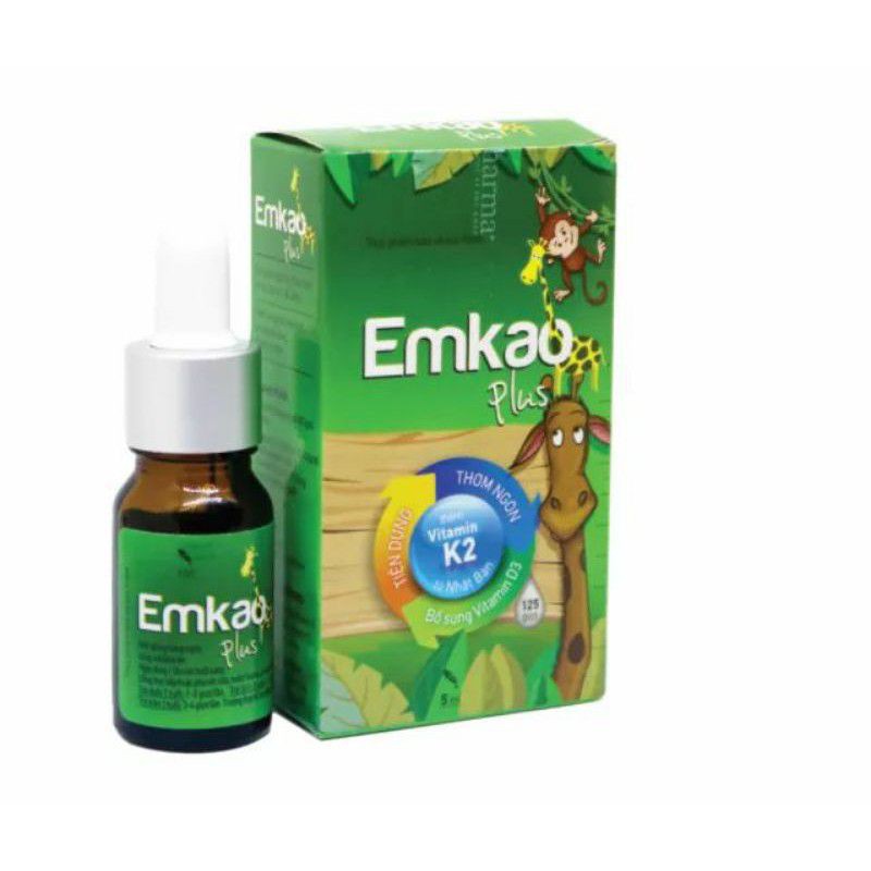 Vitamin d3 và k2 - emkao plus