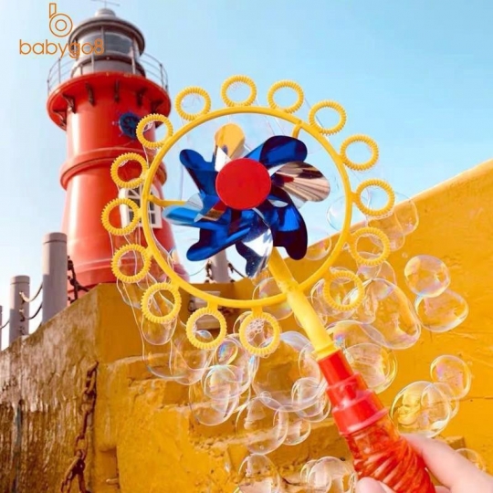 [HCM]Cây Thổi Bong Bóng Xà Phòng Kèm Chong Chóng Size Lớn
