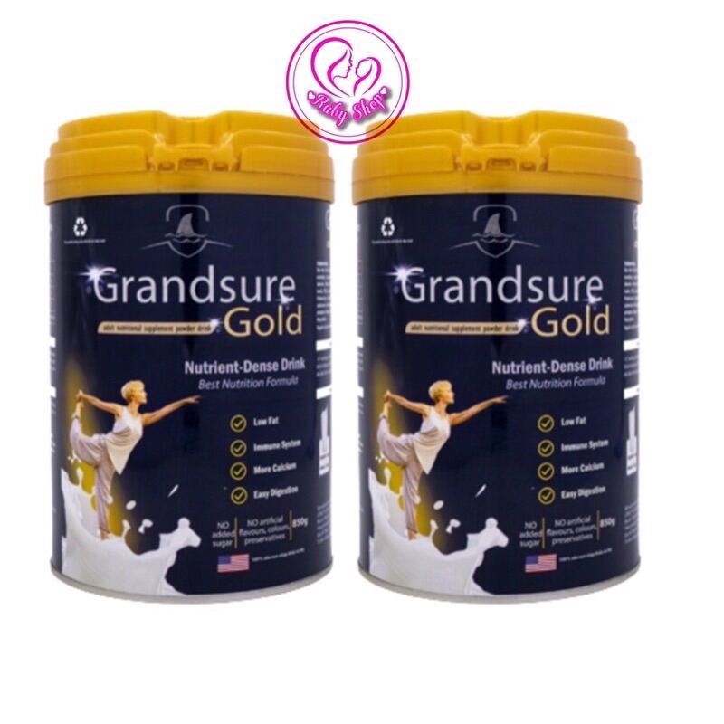Combo 2 lon sữa xương khớp Grandsure gold 850g chính hãng giá tốt