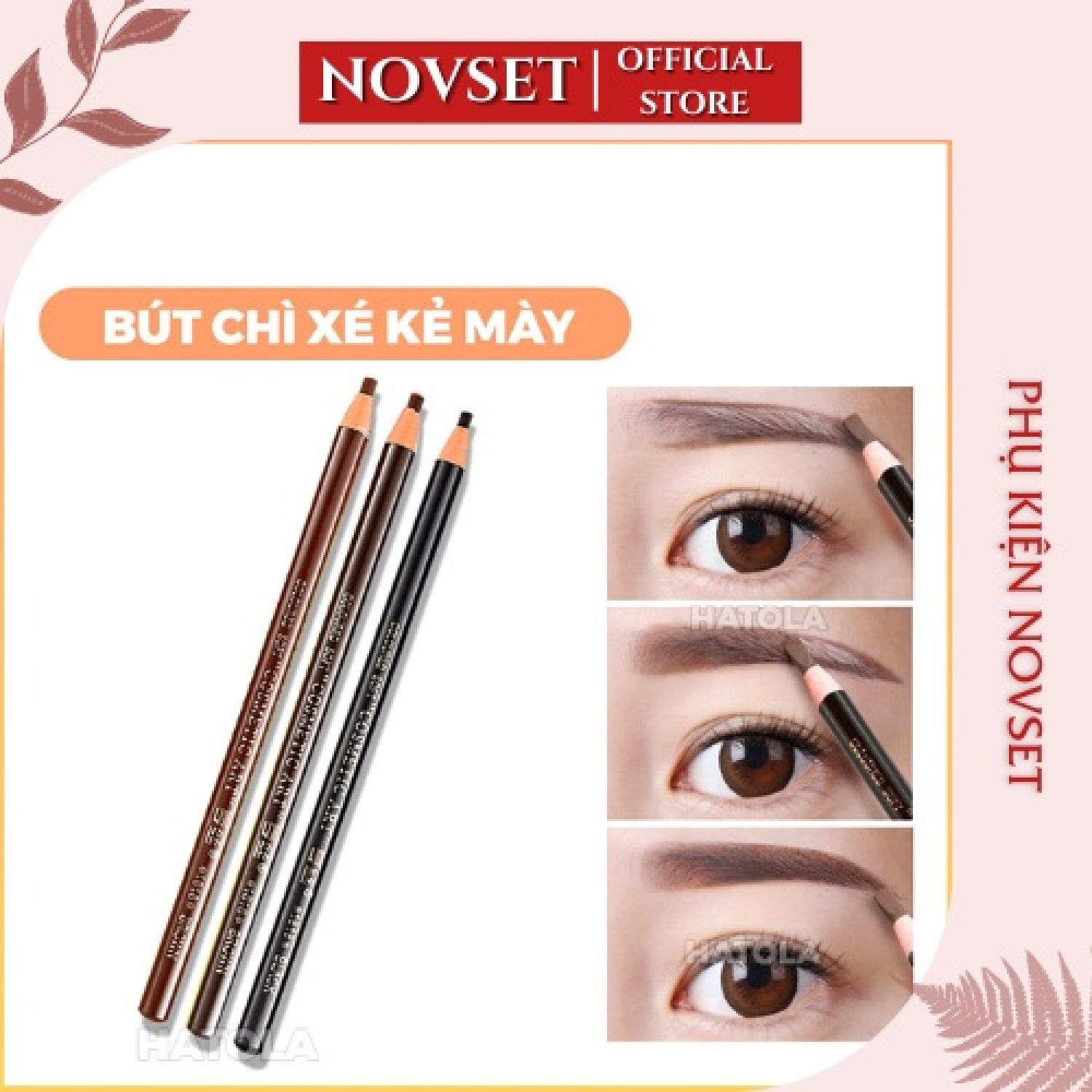 Bút chì xé kẻ mày CX6, chì kẻ mày không trôi