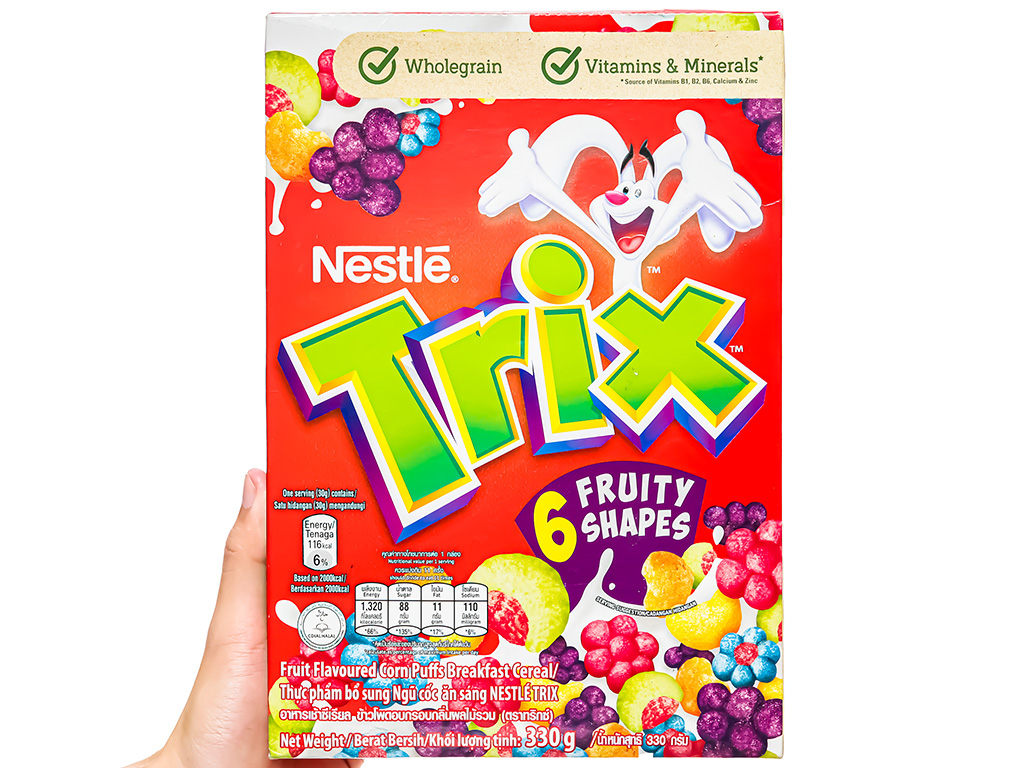 [QUÀ TẶNG KHÔNG BÁN] Bánh Ăn Sáng Trix 30g
