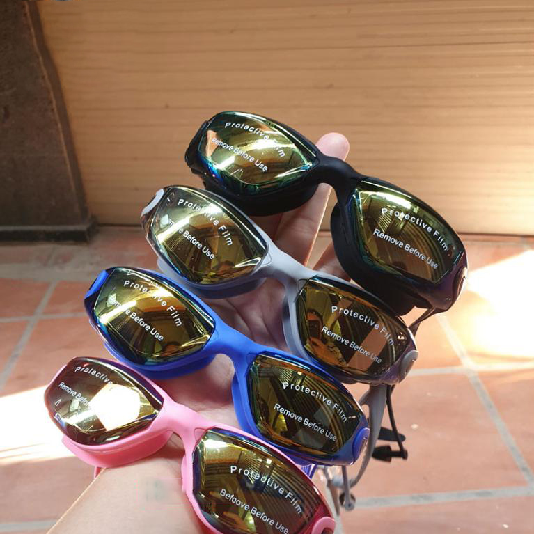 [HCM]Kính Bơi Kính Bơi Người Lớn Trẻ Em kính bơi CONQUEST trùm kín mắt chống nước Tráng Bạc phản quang Công nghệ Super Anti-Fog ngăn chặn tình trạng hấp hơi gây mờ kính- Chống Tia UV