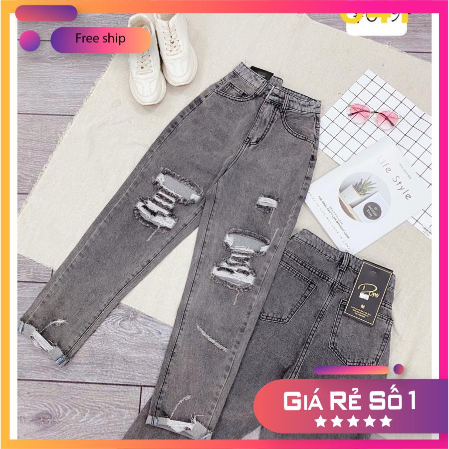 QUẦN JEAN BAGGY NỮ CAO CẤP CÁ TÍNH XH SHOP BG910