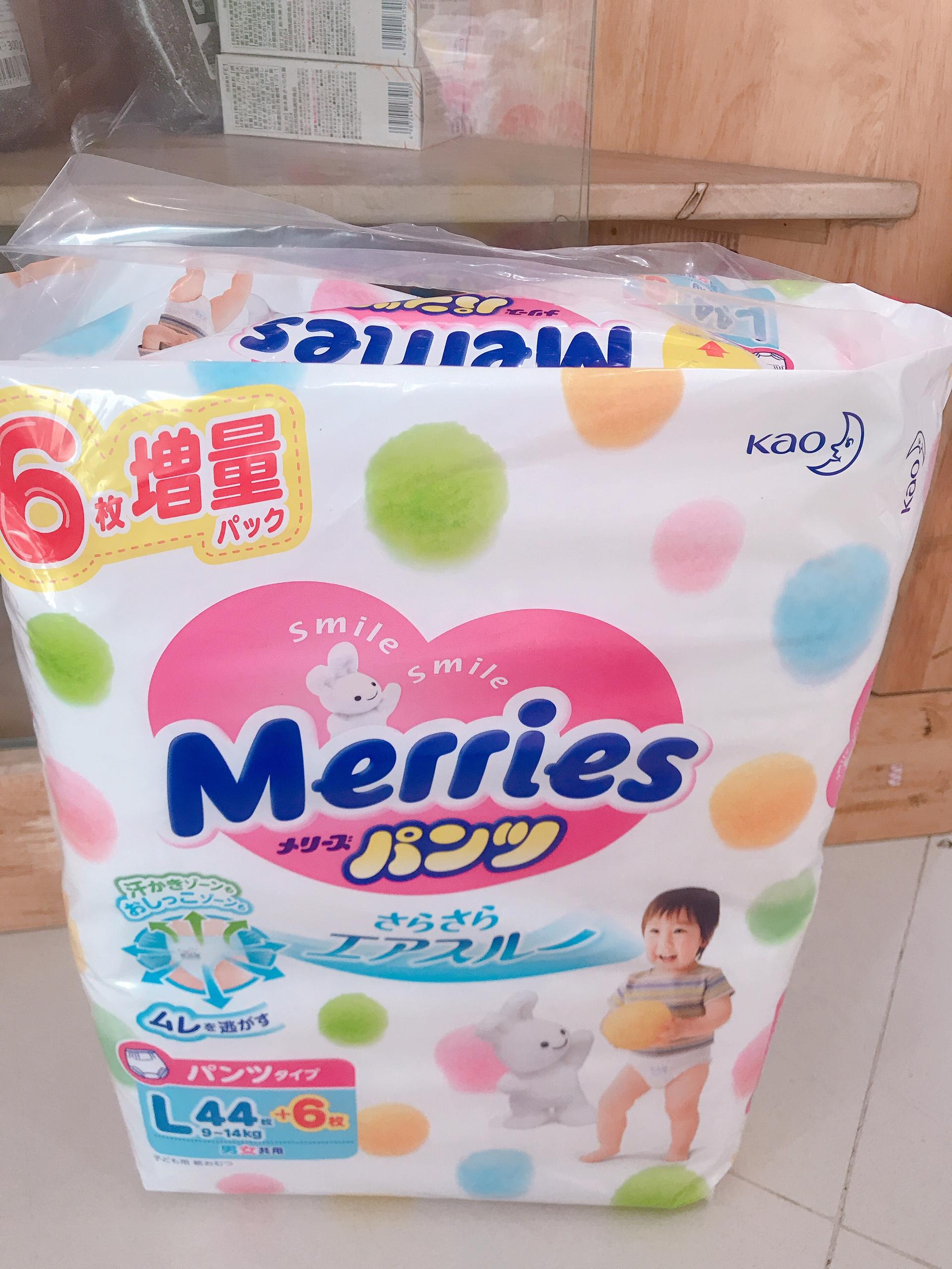Tả quần merries l44+6