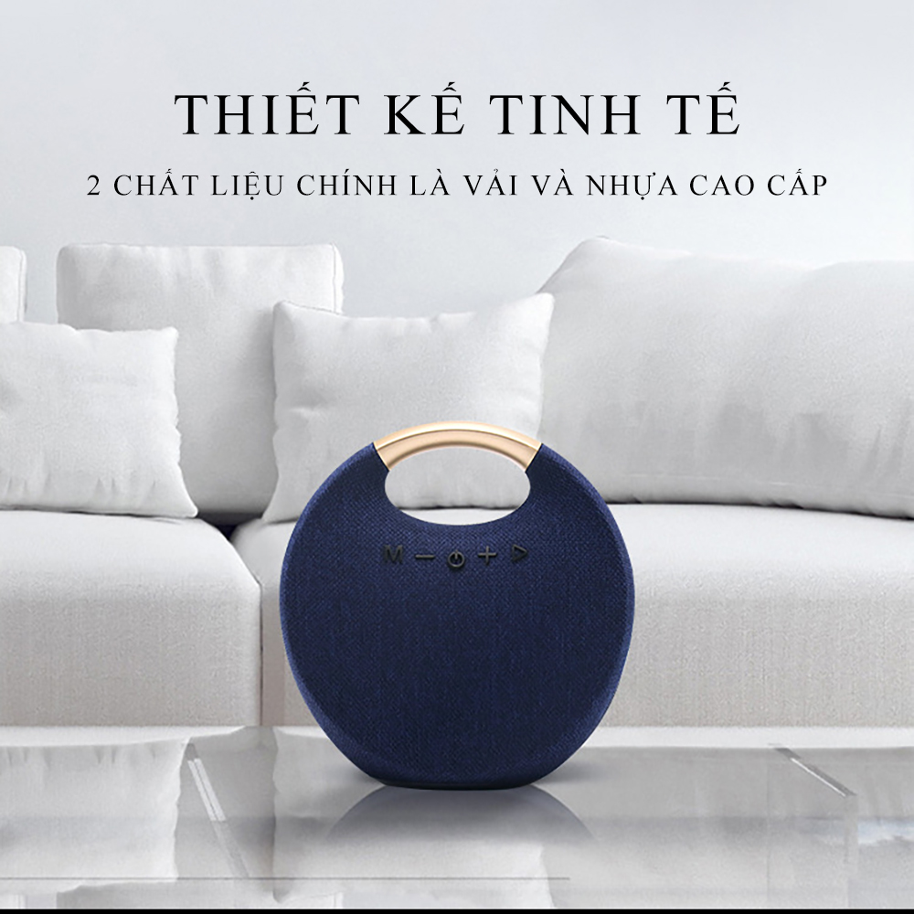 Loa bluetooth M1 Mini xách tay sành điệu, loa bluetooth không dây âm bass chuẩn chất lượng cao Bảo hành 2 năm