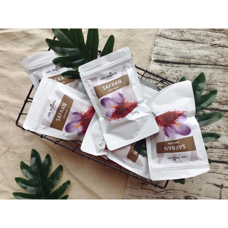 Nhuỵ hoa nghệ tây Saffron Mr. Brown Đức 1g