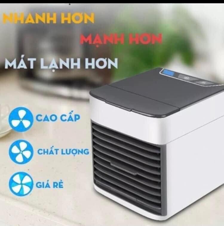 Quạt điều hòa mini- Máy điều hòa mini để bàn cao cấp sử dụng công nghệ ion tiên tiến, vận hành êm ái, tiết kiệm điện năng tốt hơn quạt mini cầm tay, , quạt