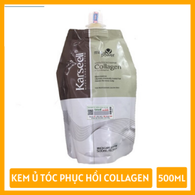 [HCM]KEM Ủ TÓC PHỤC HỒI COLLAGEN - KARSEELL MACA 500ML