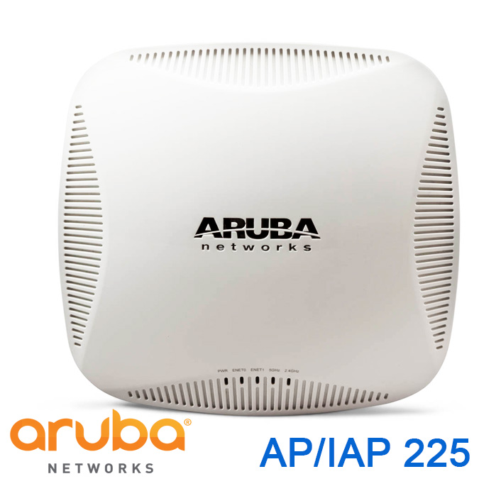 Wifi chuyên dụng Aruba AP/IAP 225 - Phát wifi trên 2 băng tần 2.4Ghz và 5Ghz. Hàng chính hãng, đã qua sử dụng. Bảo hành 3T