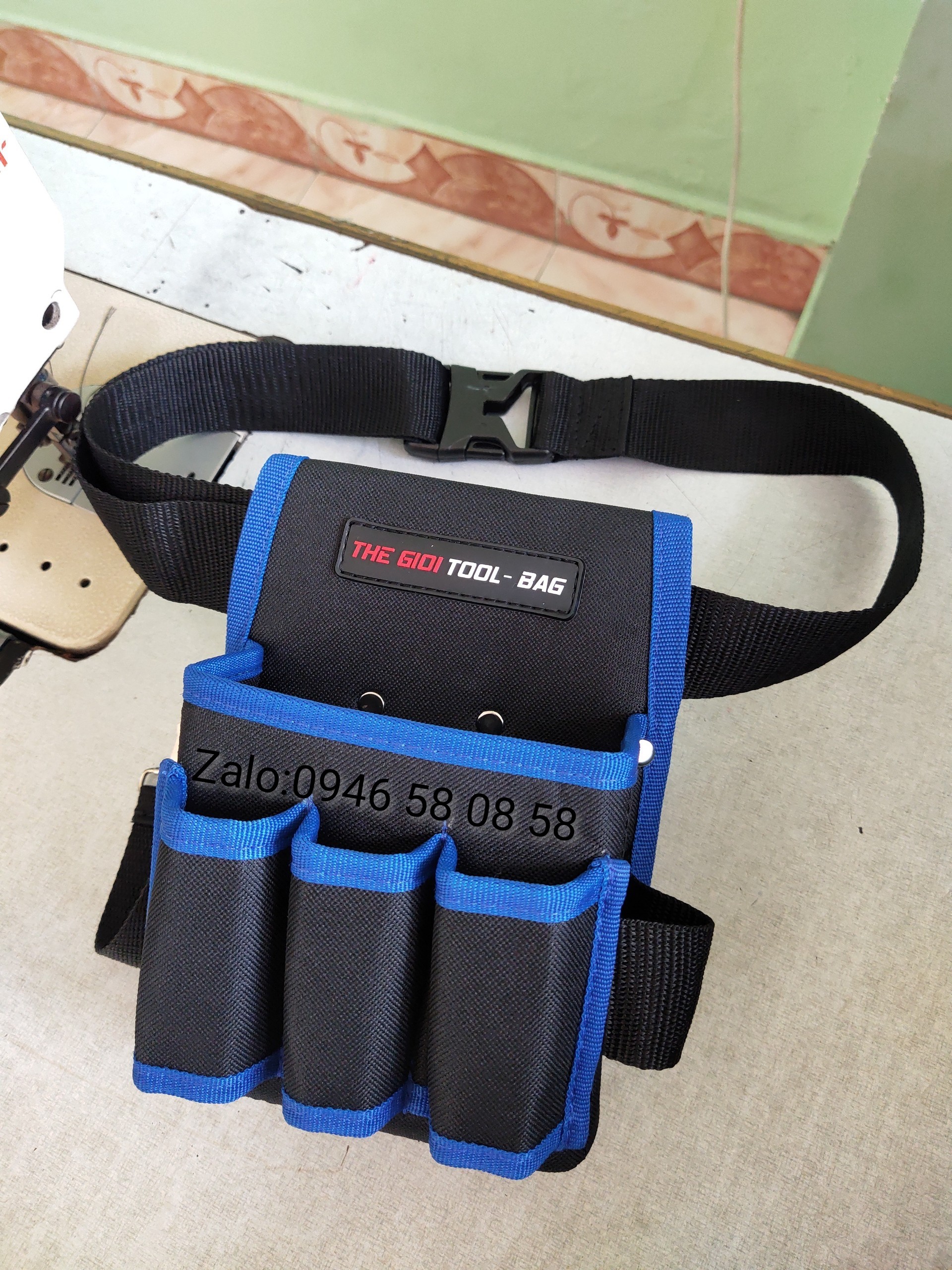 Túi đựng đồ nghề đeo hông TGTB-Y6 Blue cao cấp