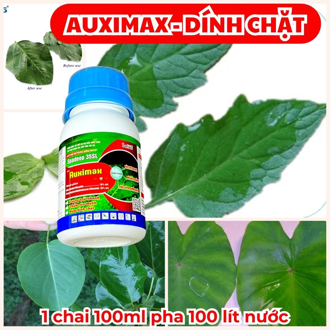 Auximax 35Sl – Support for Spread & Adhesion in Agriculture (100ml)