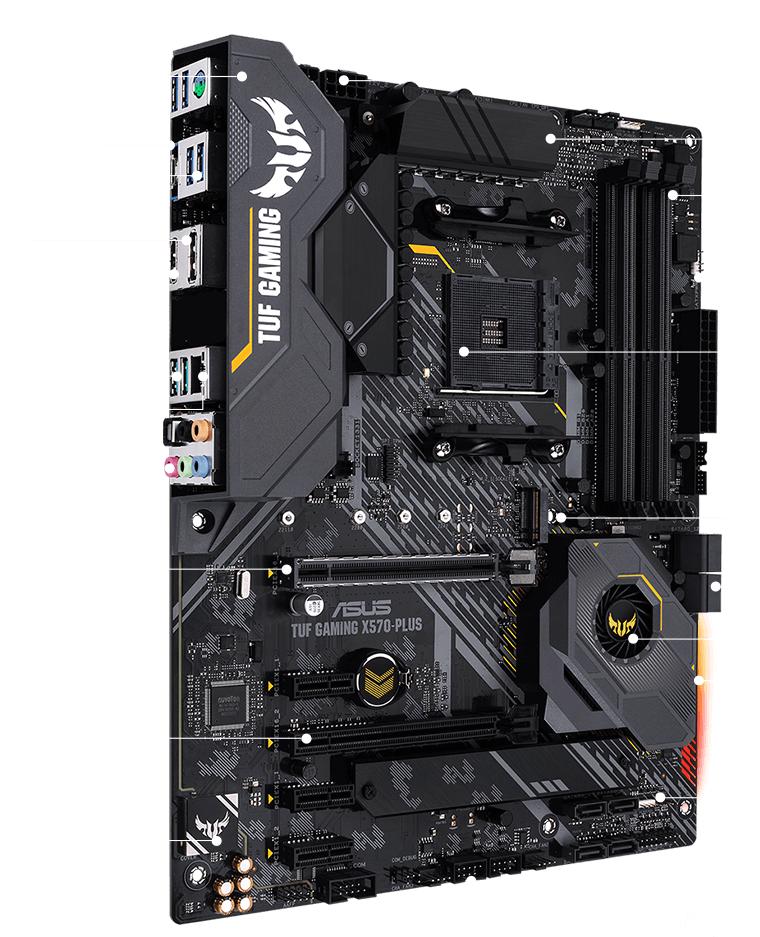 Mainboard asus tuf gaming x570-plus