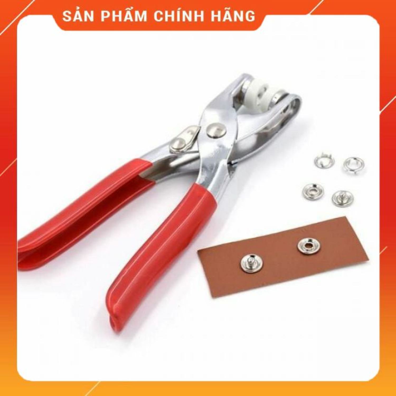 Kìm bấm cúc áo đa năng làm bằng kim loại, kìm bấm cúc quần áo, khuy áo, cúc quần tiện lợi