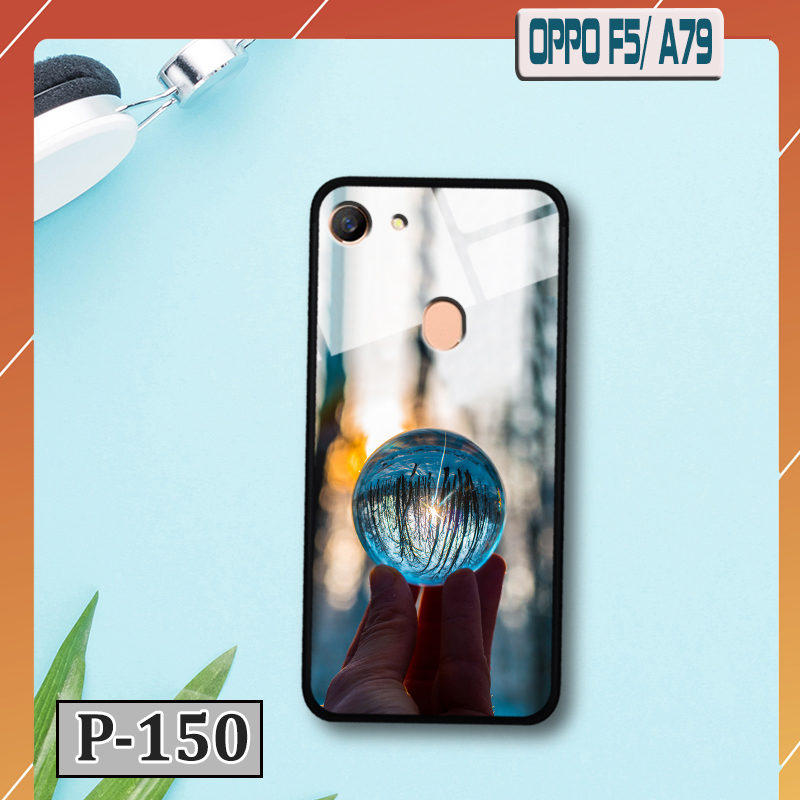 Ốp điện thoại oppo a79 - lưng kính in hình 3d