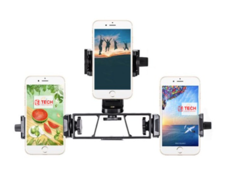 KHUNG GẮN NHIỀU ĐIỆN THOẠI, THIẾT BỊ LÊN TRIPOD