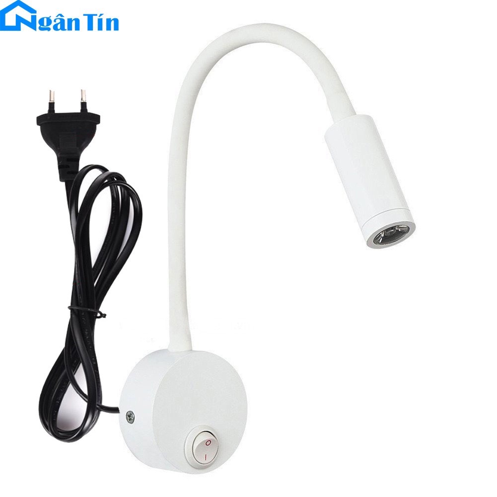 Đèn Led đọc sách chiếu tranh treo tường phòng ngủ phòng khách Led 3W RO1408A Ngân Tin
