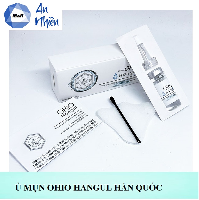 Ủ mụn ohio hangul – đánh bay mụn đầu đen, mụn cám - mẫu chuẩn