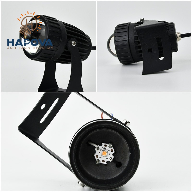 Đèn rọi cột mắt nhỏ HAPOVA ZIKIS 10W DR 3021