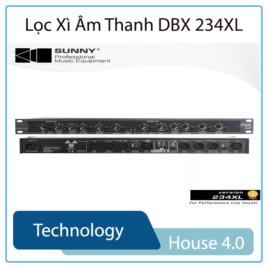 Nơi bán lọc xì giá rẻ, uy tín, chất lượng nhất, lọc xì âm thanh dbx 234xl cao cấp, xử lý âm thanh hiệu quả, chất lượng âm thanh dày dặn và tự nhiên hơn, chống hú, chống rít, chống nhiễu, bh 12 tháng