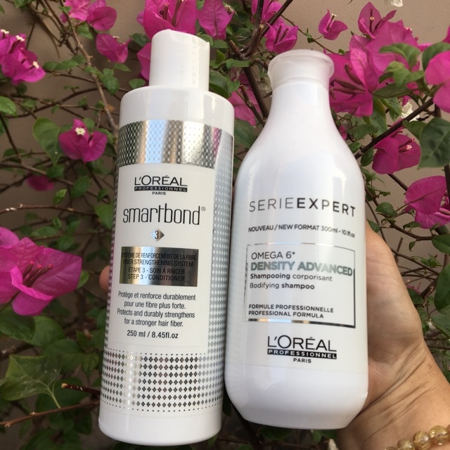 Cặp gội xã chống rụng loreal smartbond loreal 300ml+250ml