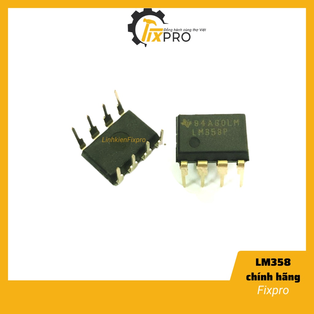 Ic khuyếch đại lm358 dip-8 chính hãng