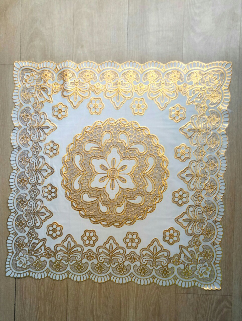 Khăn trải bàn - tủ lạnh - ghế phụ 60x60cm