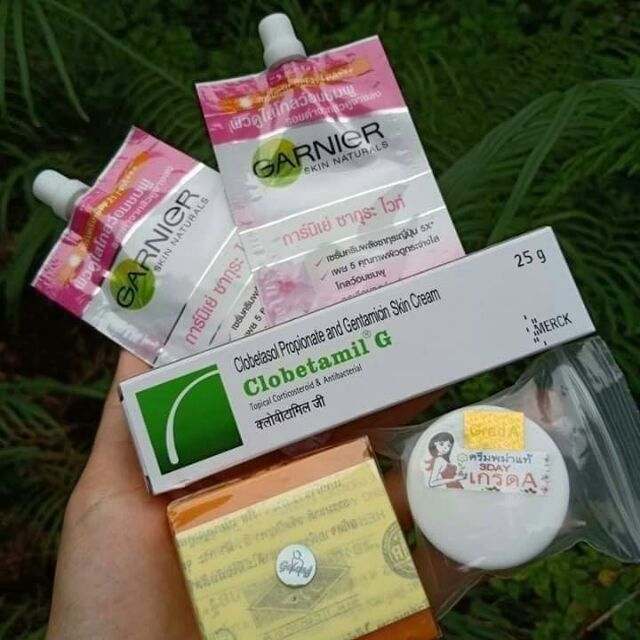 SET KEM TÚI NÁM CLOBETAMIL GARNIER THÁI LAN