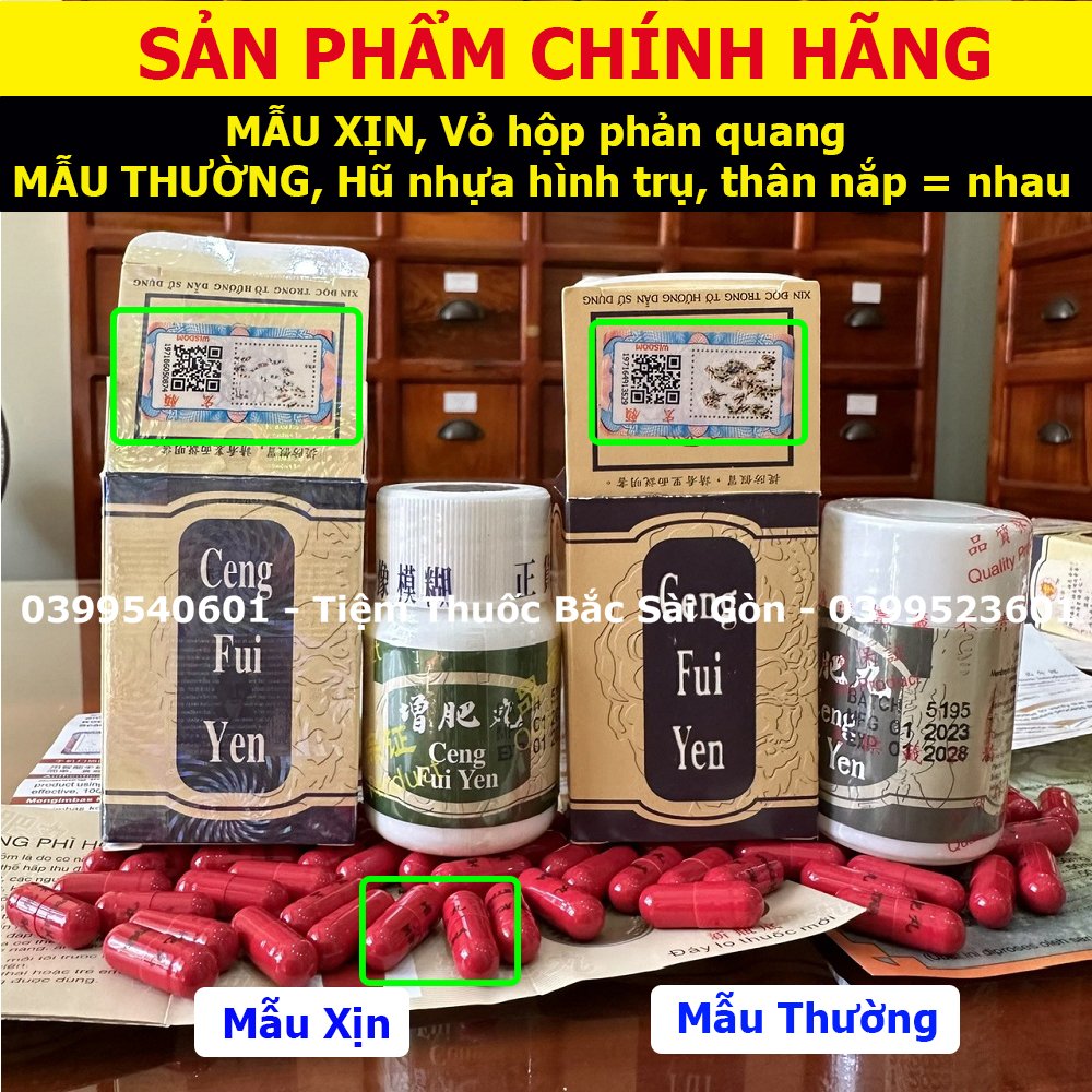 Tăng phì hoàn xịn 30 viên - ceng fui yen malay hỗ trợ tăng cân