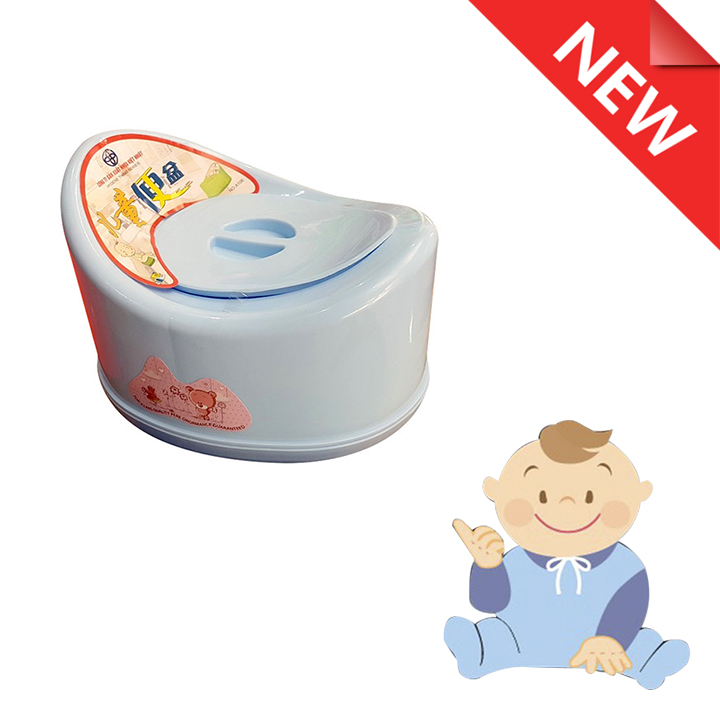 Bô vệ sinh hình chiếc thuyền Việt Nhật - Giúp bé đi vệ sinh dễ dàng - Tựa chống vẹo xương