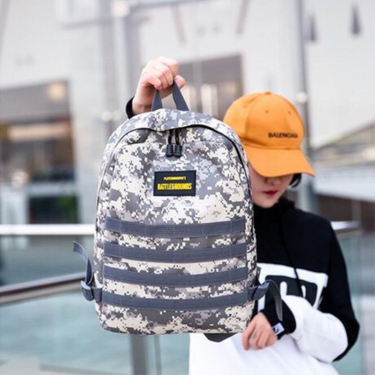 ❄  Balo Pubg Thời Trang Nam Vải Dù Chống Nước Cao Cấp PU11