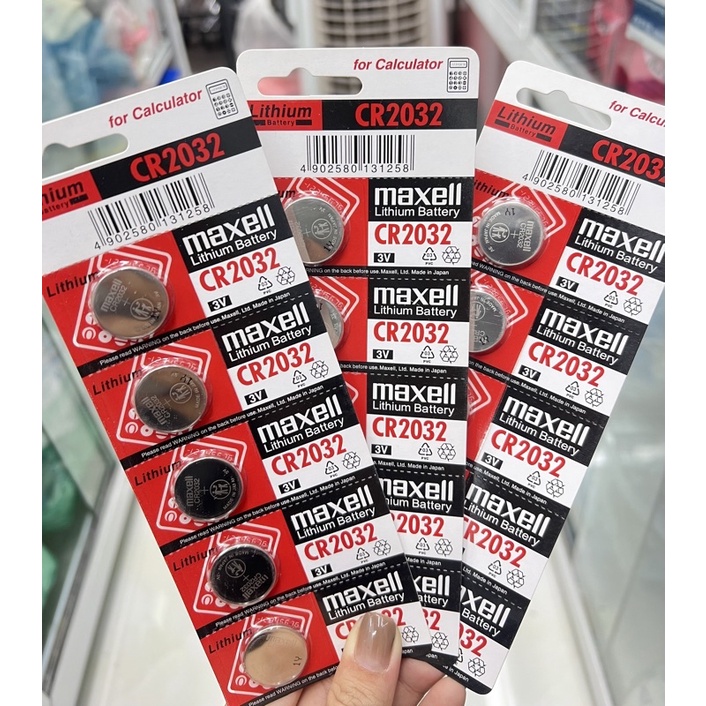 Pin tròn MAXELL Hàng Chính Hãng dành cho máy đo đường huyết
