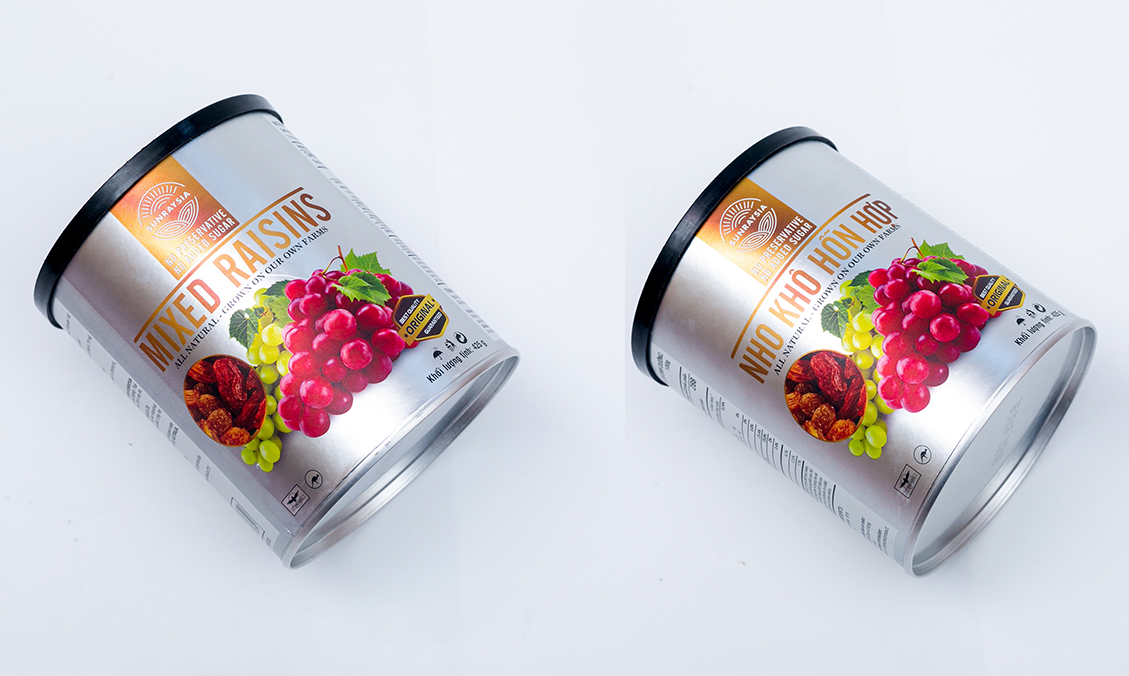 Combo 2 lon nho khô cao cấp Úc Sunraysia Mixed