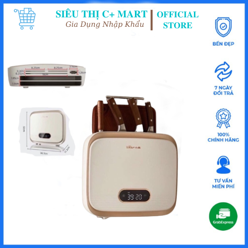 Máy Tiệt Trùng Khử Khuẩn Tia UV Dao Thớt Đũa BEAR Màu Trắng, Sấy Khô 70 Độ, Tiết Kiệm Điện