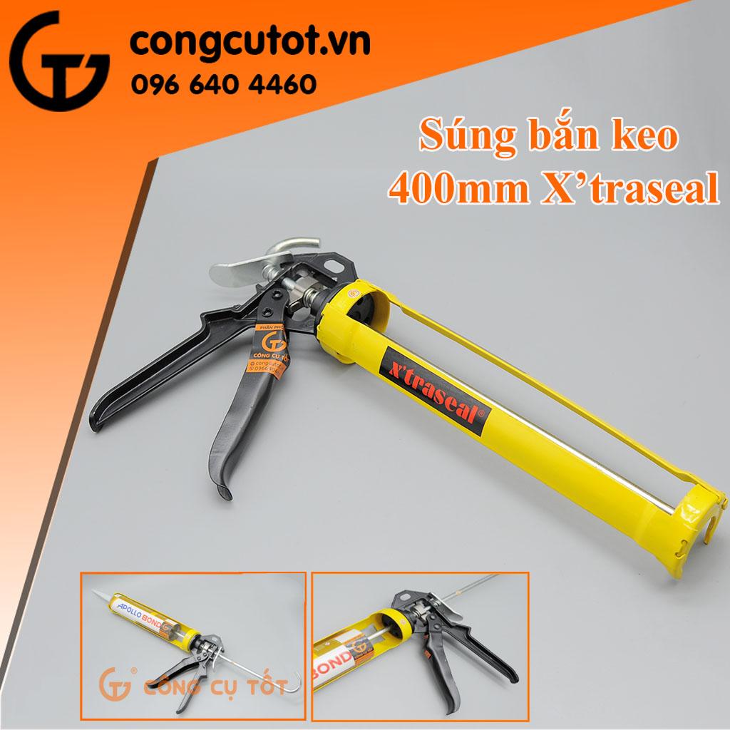 Dụng cụ bắn keo silicon X'traseal Malaysia vàng 400mm